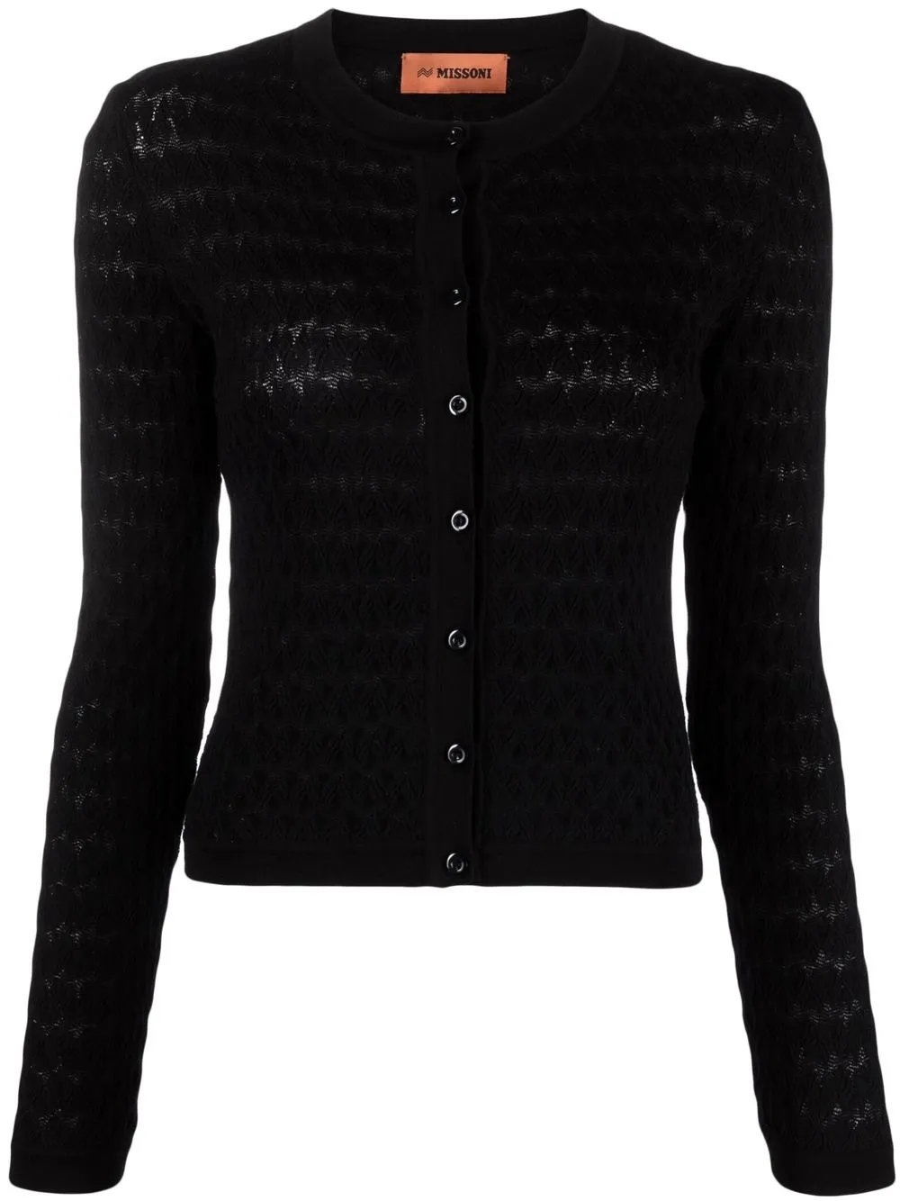 

Missoni long-sleeve wool cardigan - Black