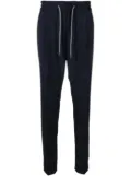 Brunello Cucinelli tapered drawstring trousers - Blue