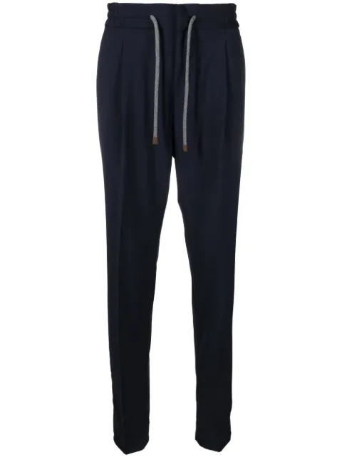 Brunello Cucinelli tapered drawstring trousers