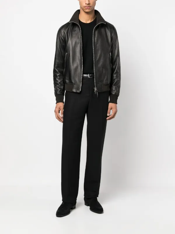 TOM FORD トム・フォード クルーネック カシミアセーター | ブラック