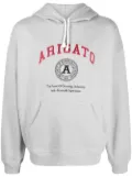 Axel Arigato embroidered-logo hoodie - Grey