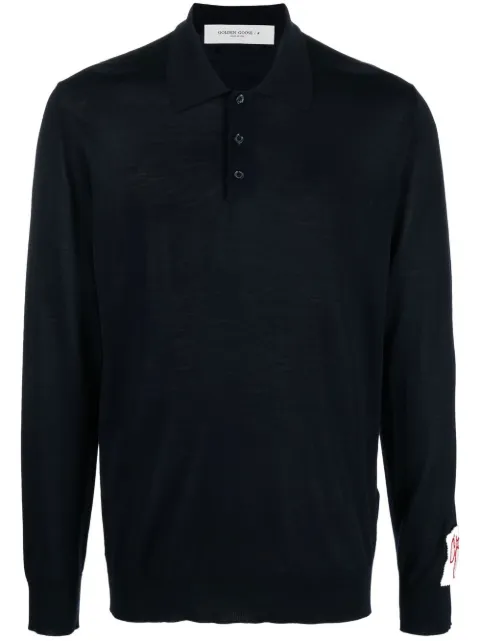 Golden Goose virgin wool polo shirt 