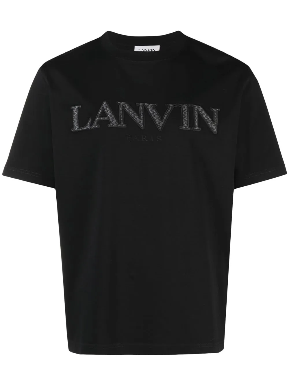 

Lanvin logo-print T-shirt - Black