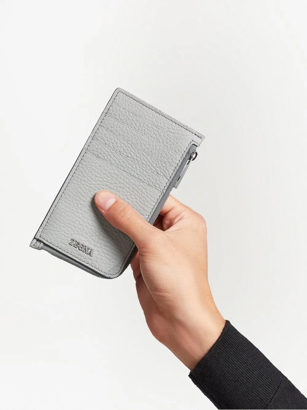 Zegna Portemonnee met rits - Grijs