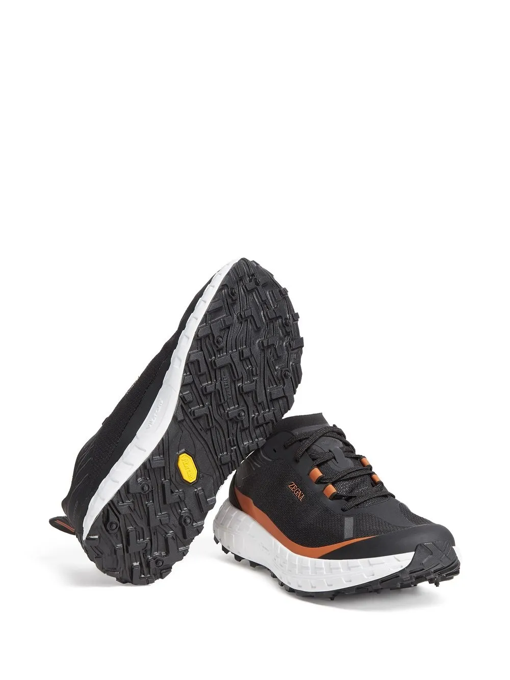Zegna Black Norda Edition Sneakers In Black
