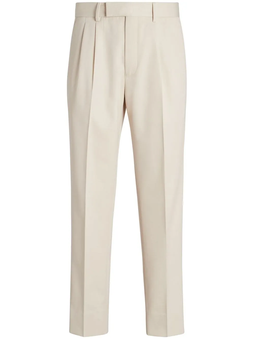 

Zegna straight-leg cut trousers - White
