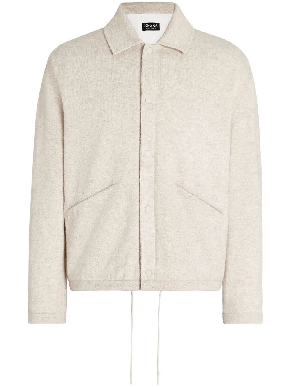 Zegna camisa Oasi - Neutro