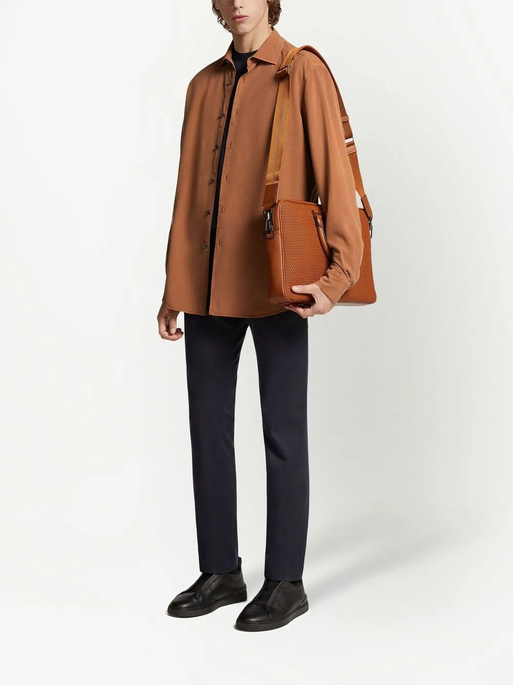 Zegna button-down silk shirt | Image 2
