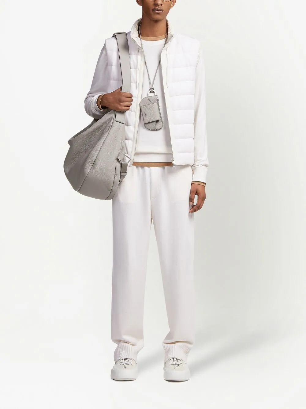 Zegna Straight broek - Wit