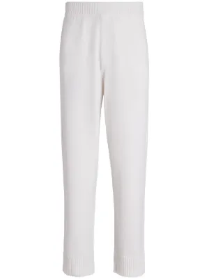 Zegna cotton cashmere Knitted Track Pants Farfetch