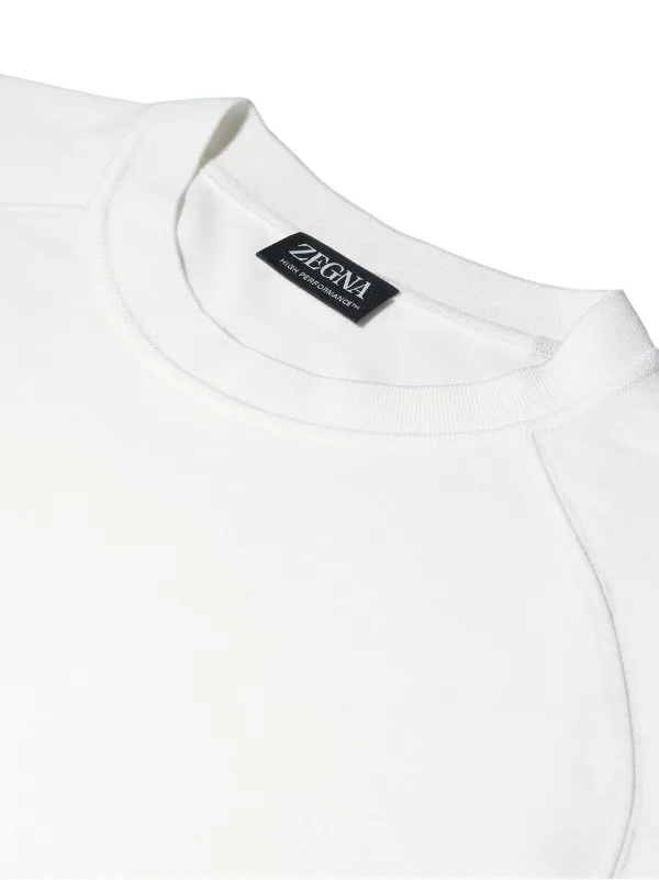 Tシャツ・カットソー ZEGNA Men T-shirt White F765UF360A9 N00 Zegna High Performance Wool T-shirt | White | FARFETCH JO