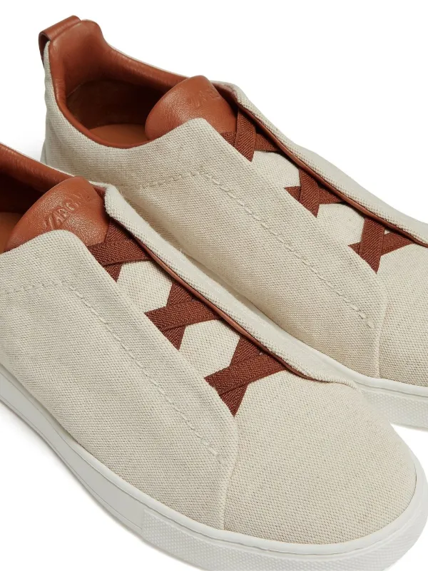 Zegna Triple Stitch™ Low Top Sneakers - Farfetch