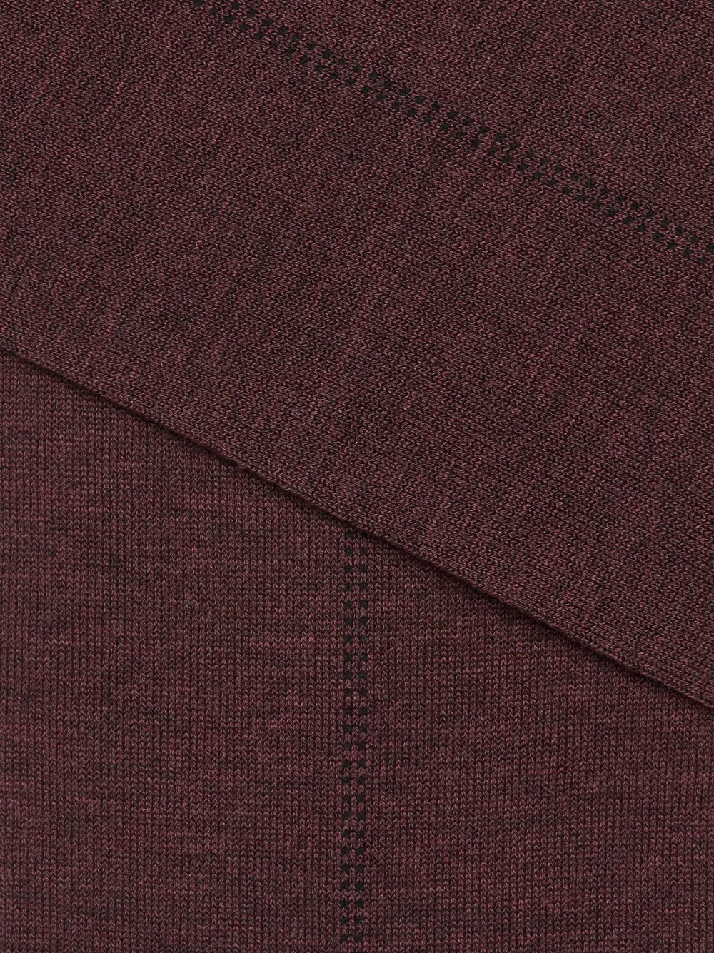 Zegna Sokken met decoratief stiksel - Rood