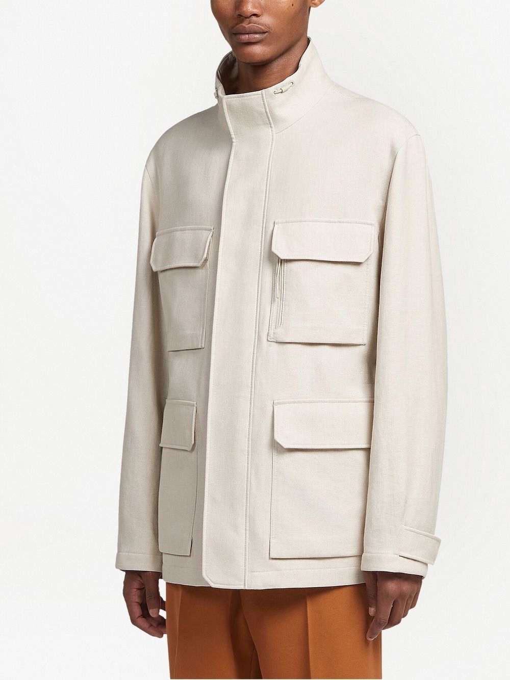 Zegna Padded Field Jacket - Farfetch