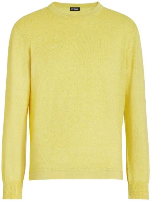 Zegna Oasi crew-neck cashmere jumper