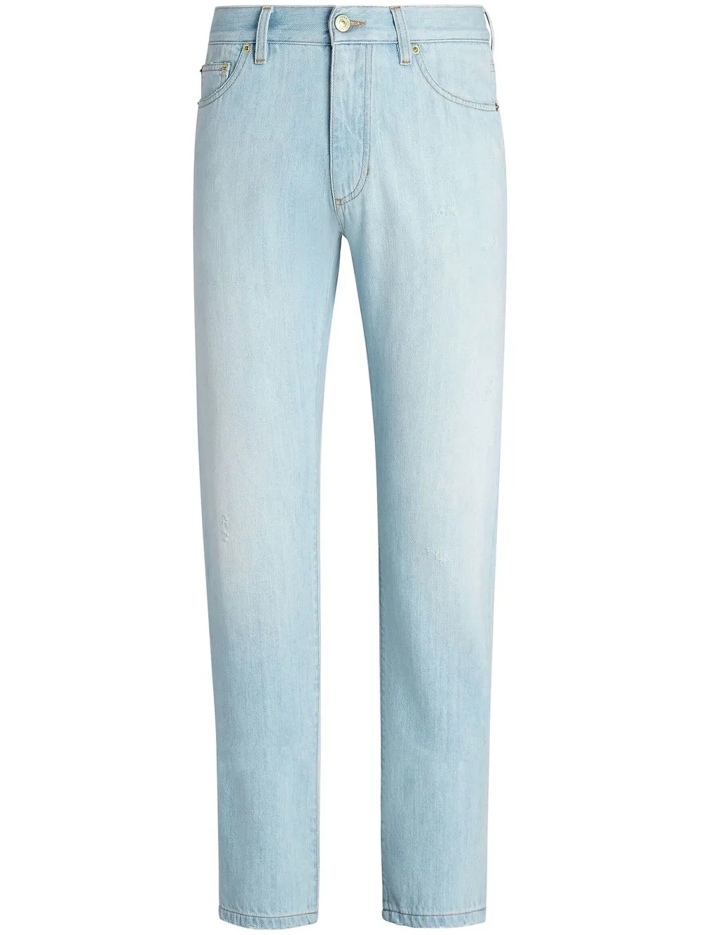 Zegna Klassische Slim-fit-jeans In Blue