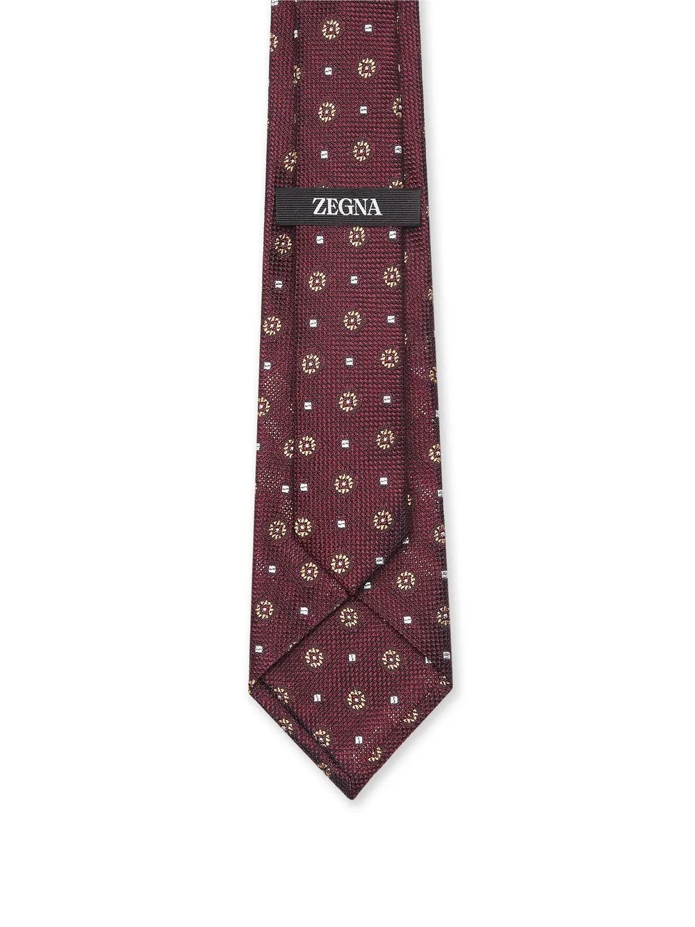 zegna burgundy tie
