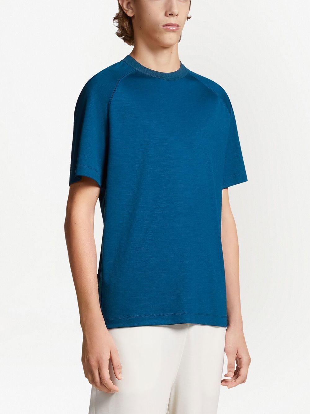 Zegna T-shirt met korte mouwen - Blauw