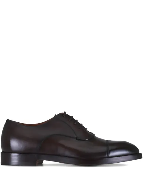 Zegna Torino leather Oxford shoes