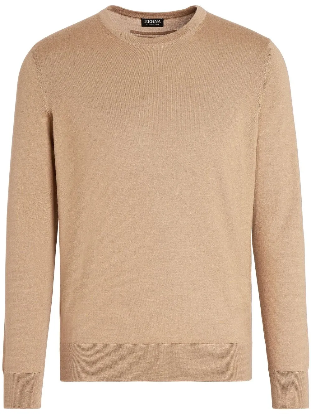 

Zegna Cashseta knitted crew-neck jumper - Brown