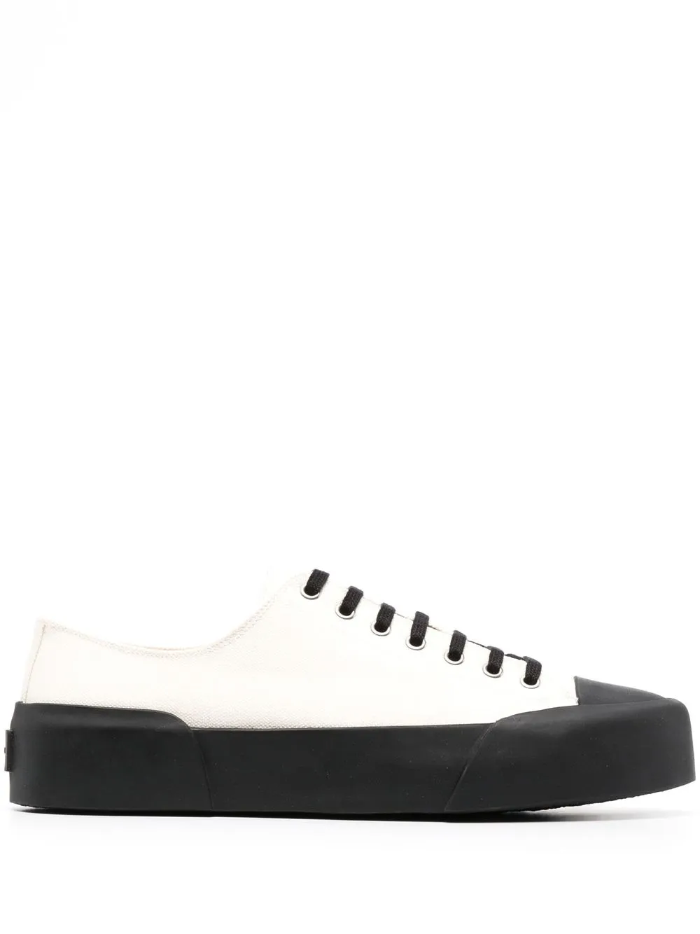 

Jil Sander lace-up low-top sneakers - White