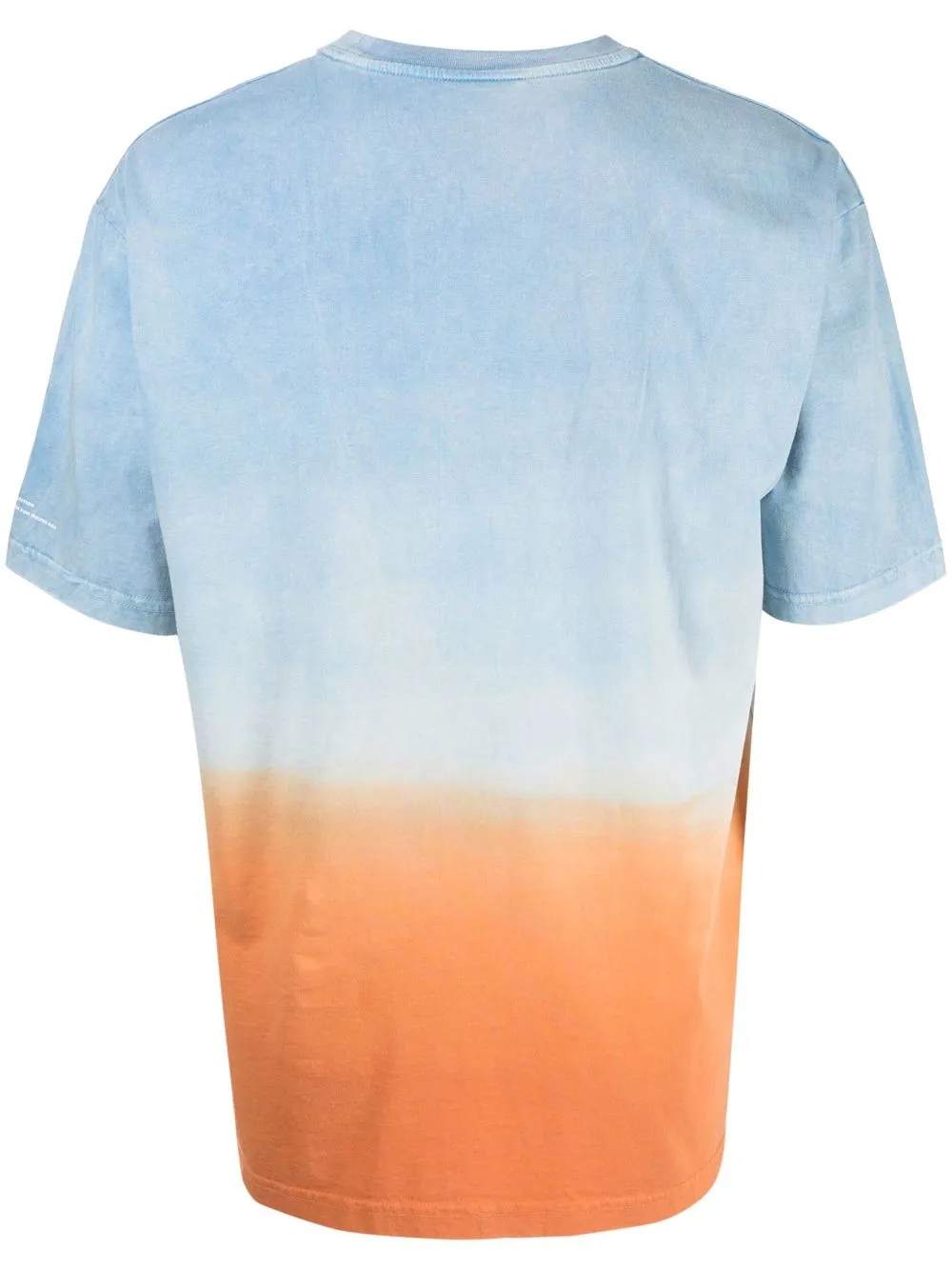 Shop Mauna Kea Ombré Logo-print T-shirt In Blue