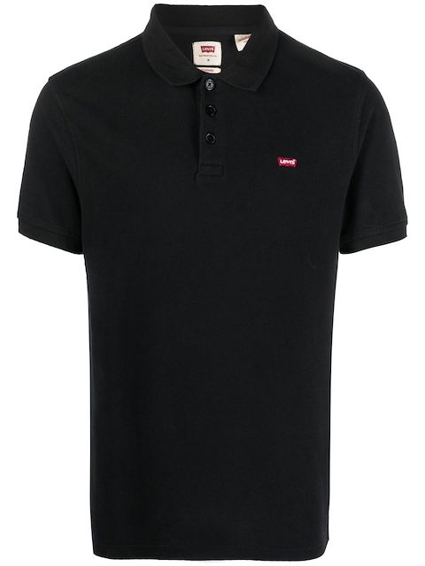Levi's logo-patch cotton polo shirt