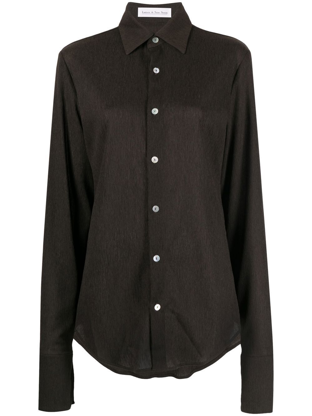 

Ludovic de Saint Sernin button-up shirt - Brown