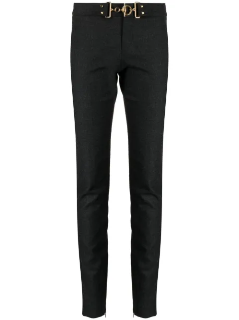 Gucci Horsebit-buckle wool skinny trousers