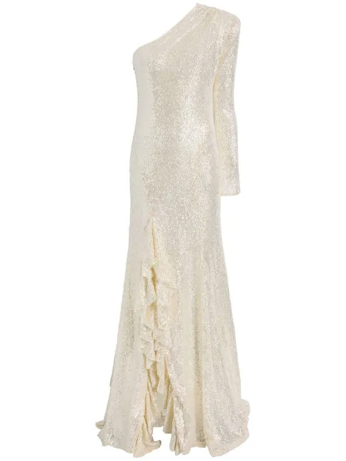 Robe longue Angeline Gown à ornements en sequins - Cinq A Sept - Modalova