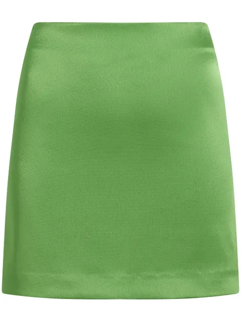 Cinq A Sept Doris satin mini skirt