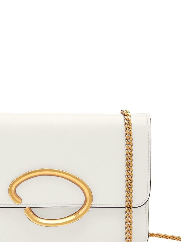 Oscar De La Renta O Pochette Leather Cross Body Bag - Farfetch