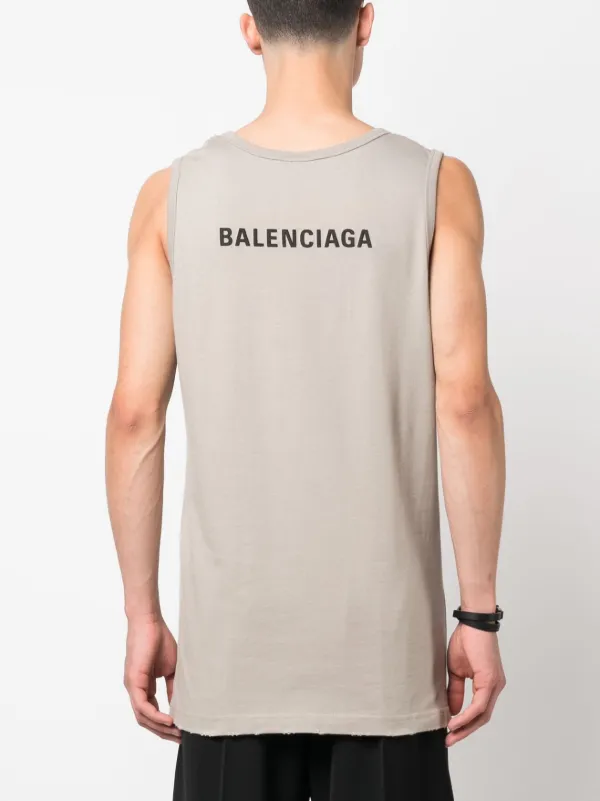 BALENCIAGA シースルータンクトップ