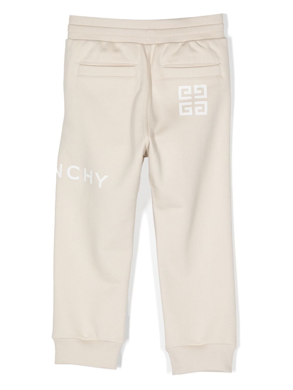 Givenchy Kids 4G logo-print track pants - Beige