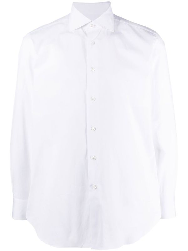 Brioni white dress sales shirt