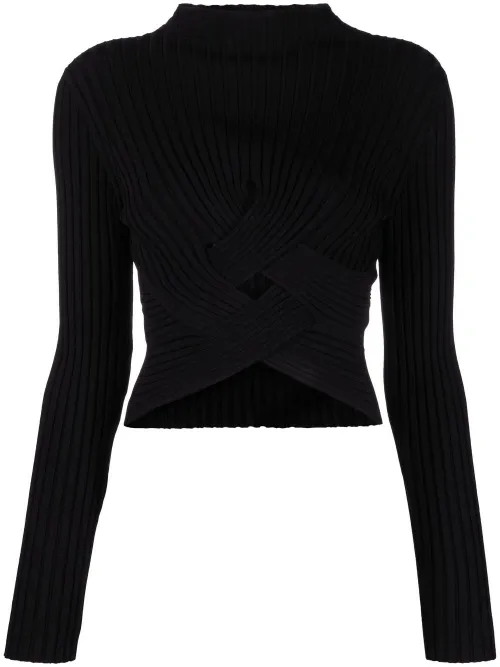 Pull en maille à découpes - Stella McCartney - Modalova