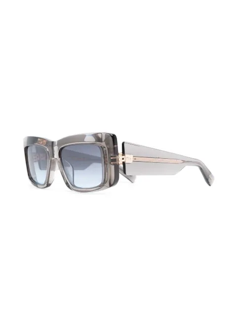 Balmain Eyewear B-ll oversize-frame sunglasses BPS140C - 1
