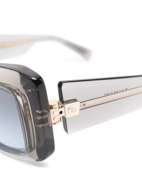 Balmain Eyewear B-ll oversize-frame sunglasses BPS140C - 2