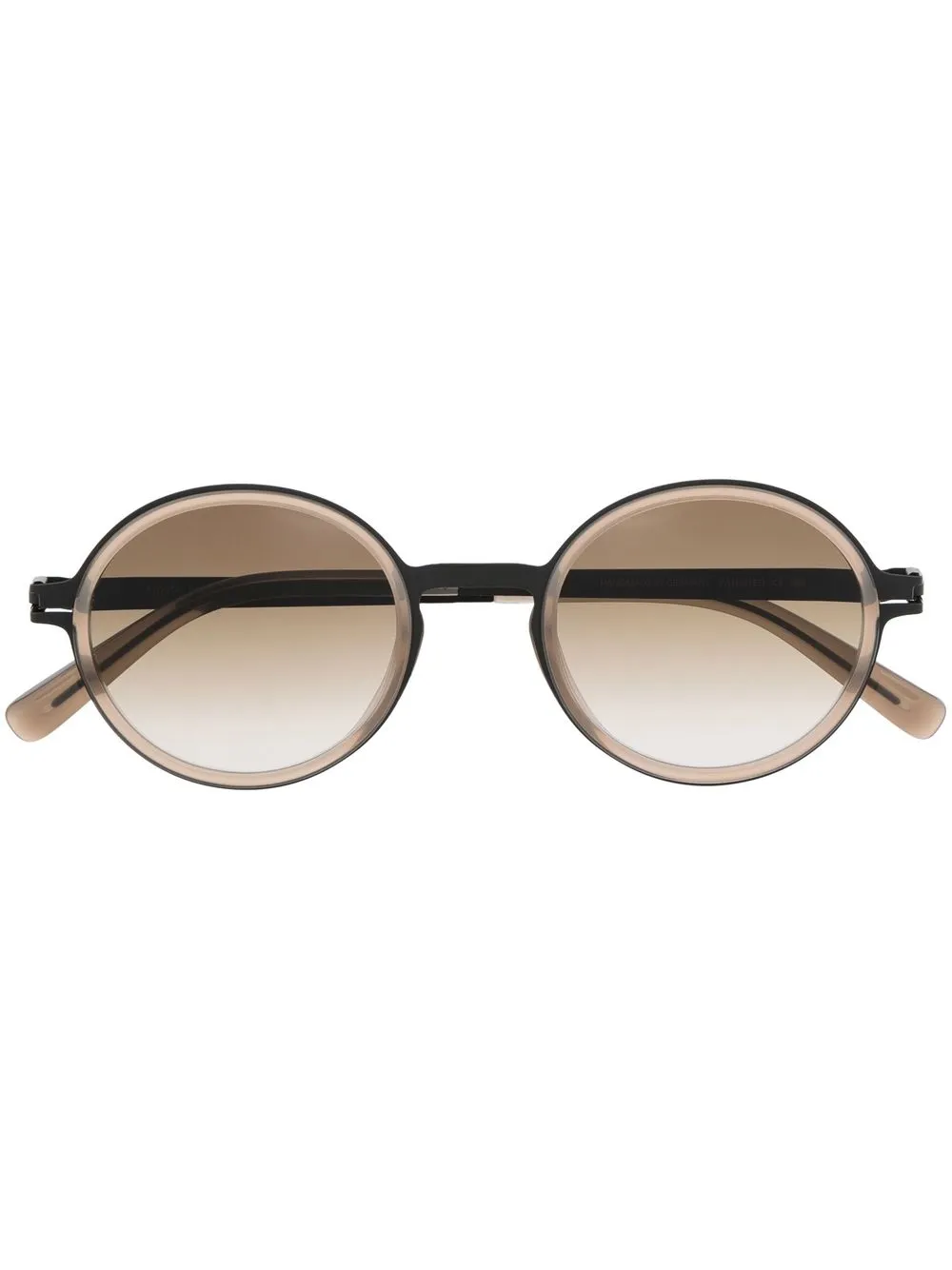 

Mykita round-frame gradient sunglasses - Black