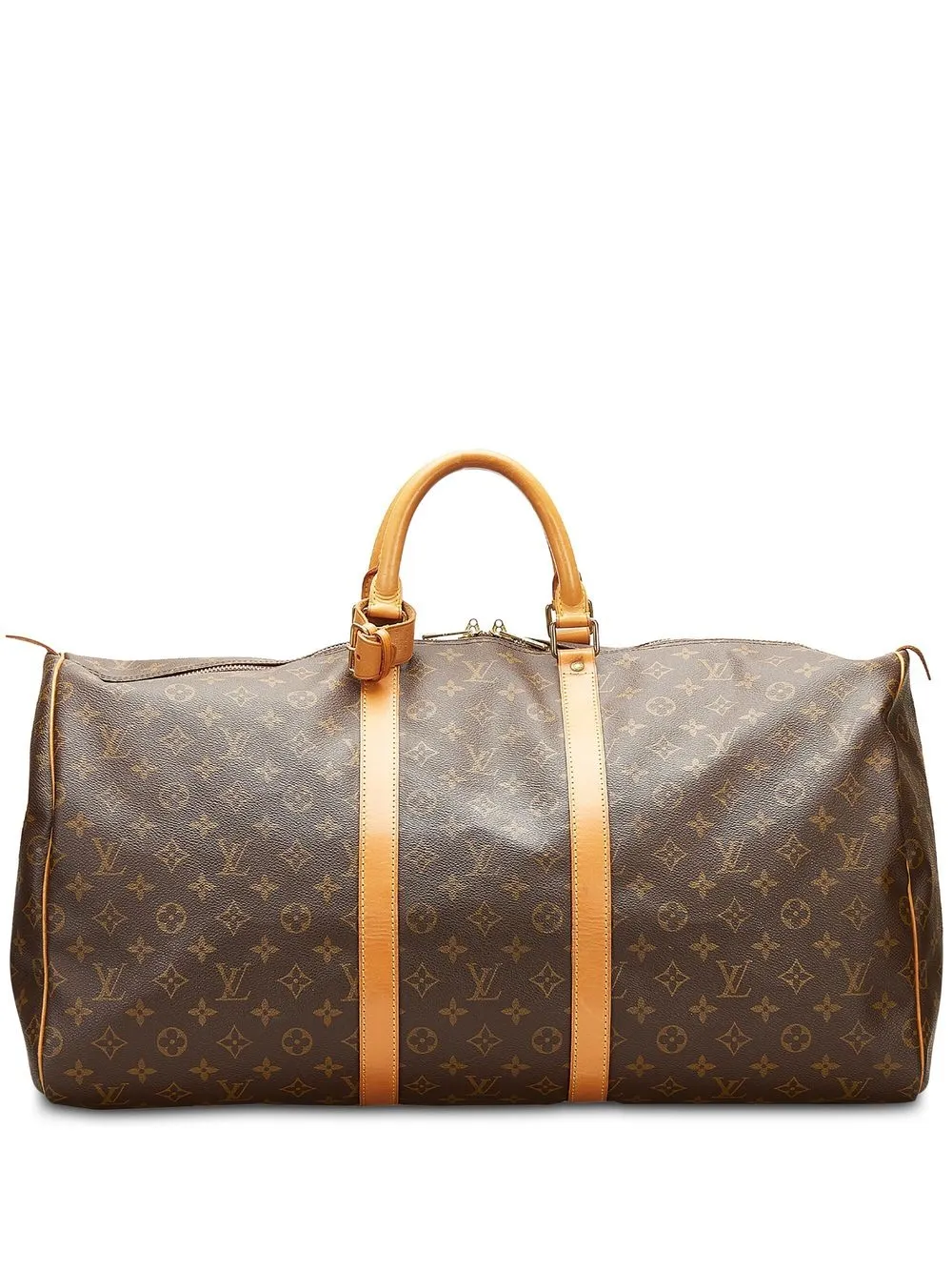 

Louis Vuitton 1993 pre-owned monogram Keepall 55 travel bag - Brown