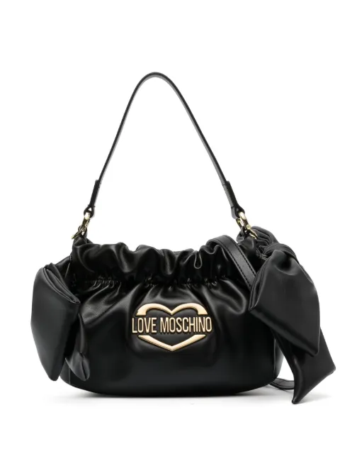 Love Moschino bow-detail shoulder bag