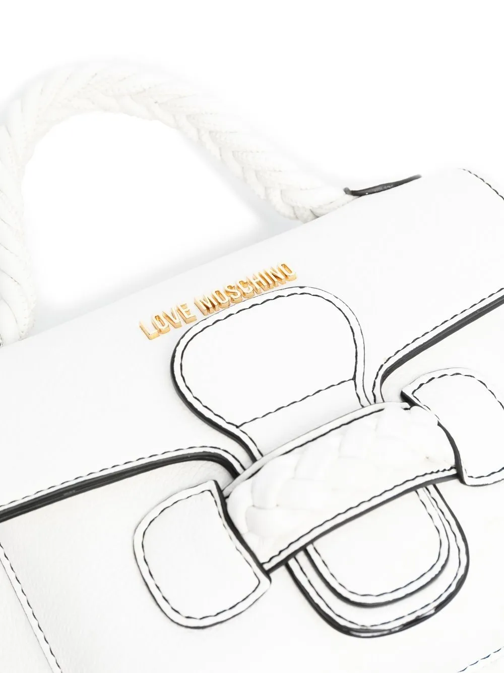 Love Moschino braidstrap Tote Bag Farfetch