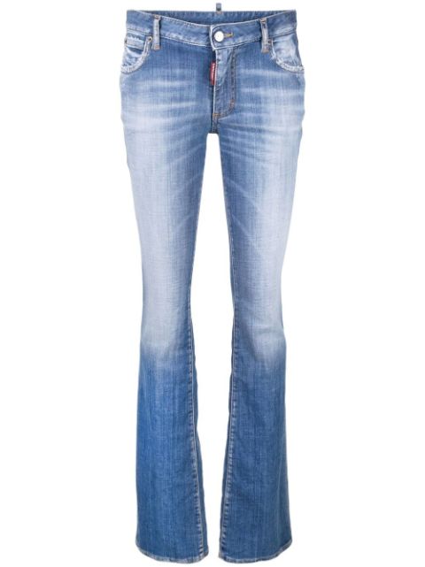 DSQUARED2 faded boot-cut jeans Women