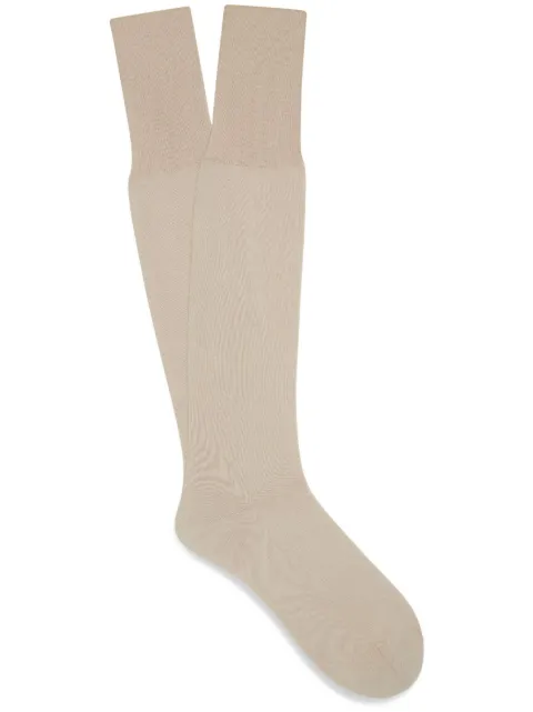 Zegna Triple Stitch cotton-blend socks