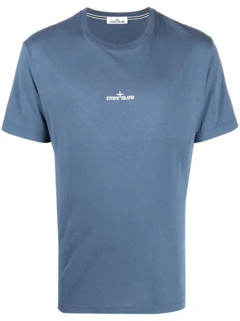 Stone Island logo-print short-sleeve T-shirt