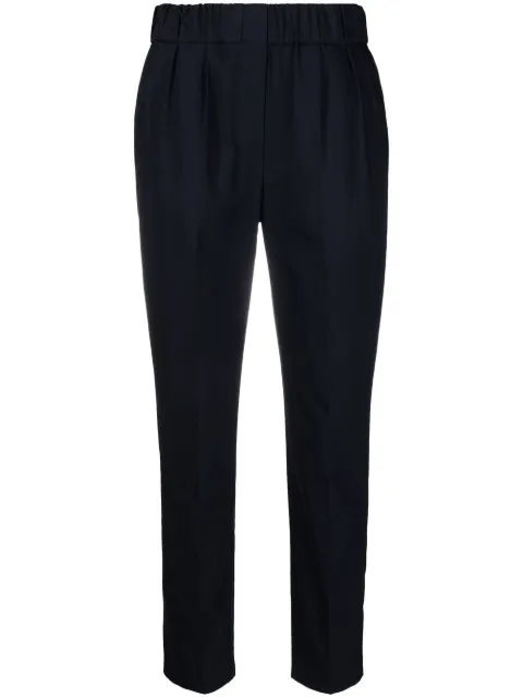 Brunello Cucinelli pantalones con pretina elástica