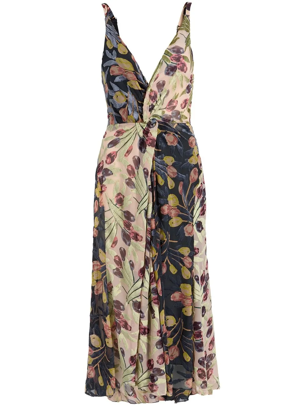

Cinq A Sept Carolee midi dress - Neutrals