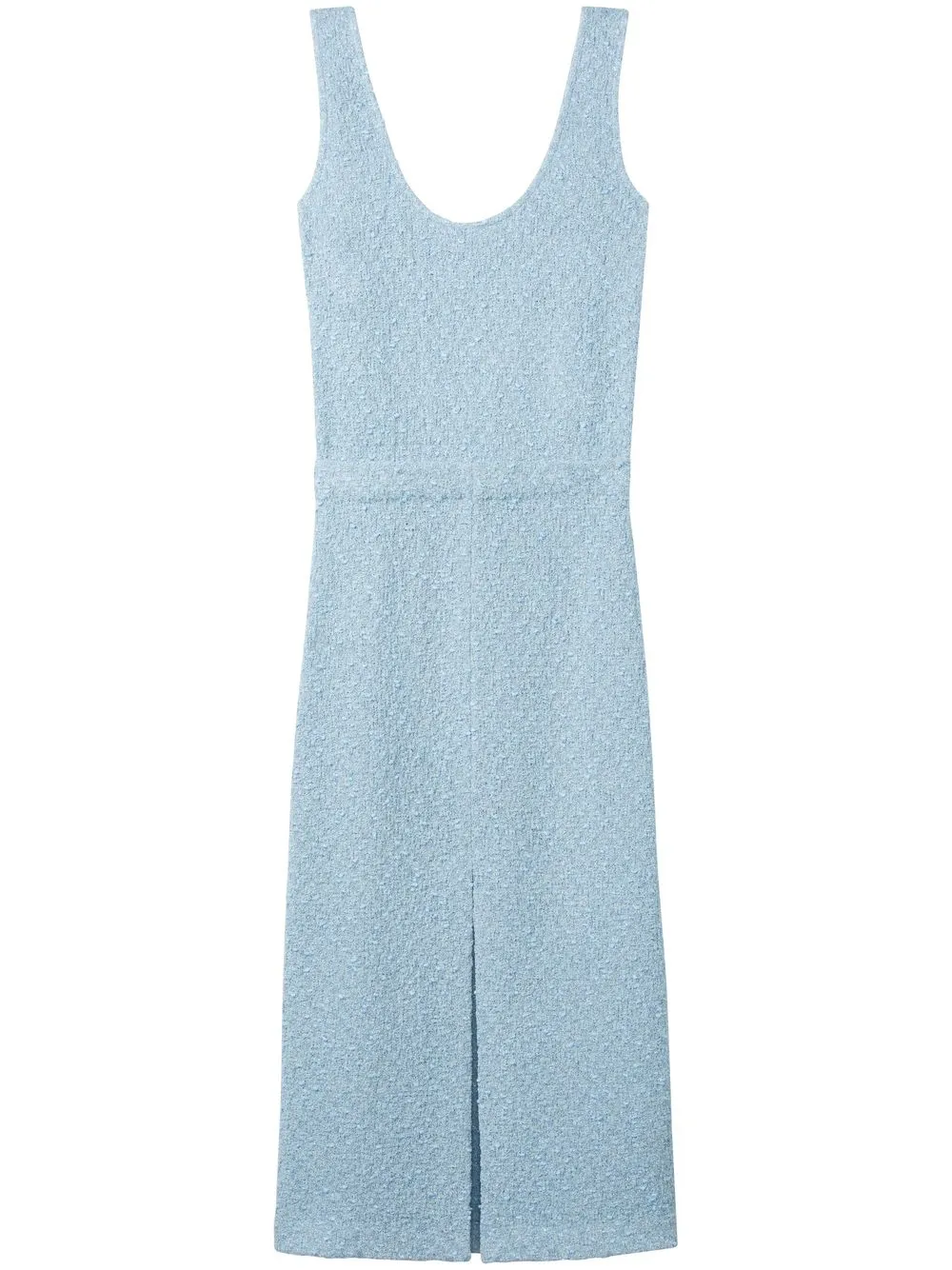 

St. John tweed scoop neck dress - Blue