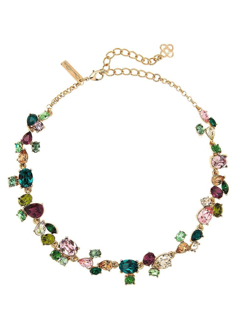 Oscar De La Renta Scramble crystal-embellished Necklace - Farfetch
