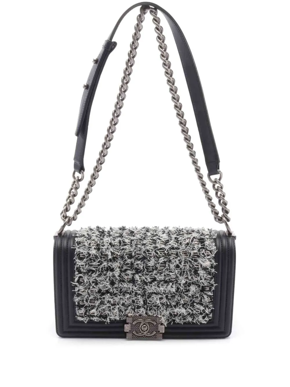 

CHANEL Pre-Owned 2016-2017 Boy shoulder bag - Black